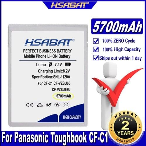 HSABAT Battery for Panasonic Toughbook CF-C1 CF-VZSU66 CF-VZSU66U CF-VZSU66R CF-C1BWFAZ1M CF-C1MDB21 CF-C1AT01GGE CF-VZSU66U