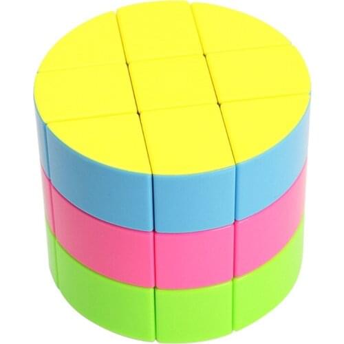 Decompression Magic Cube IQ Education DIY Cylinder 3D Puzzles for Children Adults Anti-Anxiety Logic Game Toys