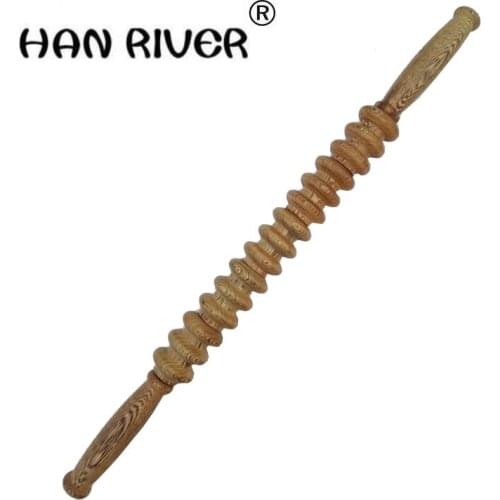Chicken wing wood rolling Massage tools roller neck/waist/leg/back/body weight reduction roller massage stick