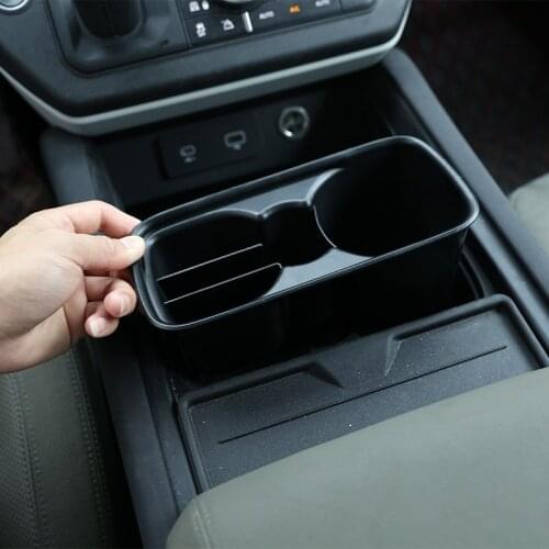 For Land Rover Defender 90 110 2020-2022 Central Control Water Cup Holder Storage Box Multi-Function Storage Box Car Accessories