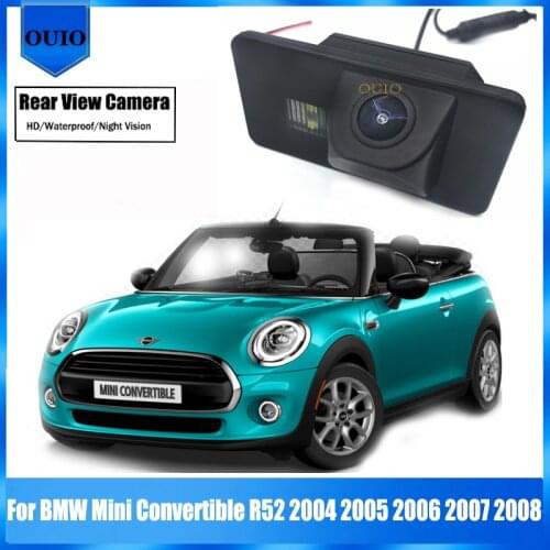 HD rear camera For BMW Mini Convertible R52 2004 2005 2006 2007 2008 Night Vision Waterproof Backup Parking Reversing Camera