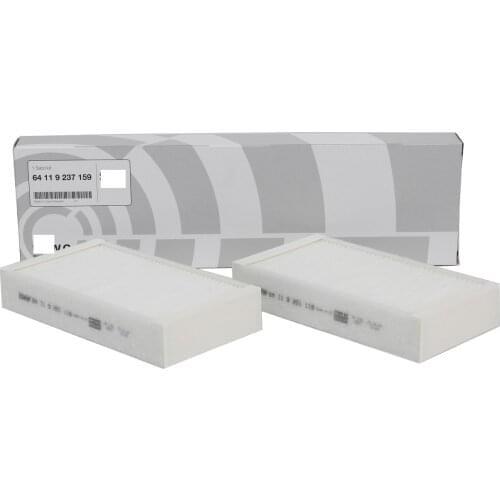 Set of microfilters, recirculated air 64119237159 X4 F26