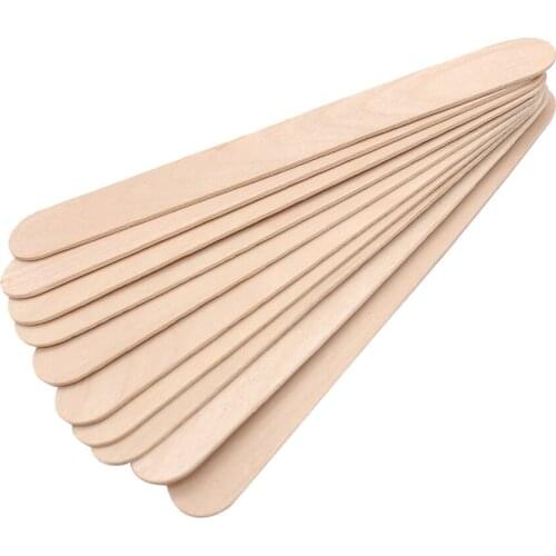 100 Pcs Disposable Body Hair Removal Sticks Wax Waxing Applicator Spatula