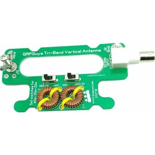 Durable Practical Tri-Band Vertical Antenna DIY Parts / Assembled 10W Vertical Antenna Kits