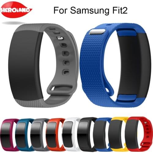 Watch band 2017 Luxury sport Silicone Watch Replacement wrist Band bracelet Strap For Samsung Gear Fit 2 SM-R360 watch Wristband