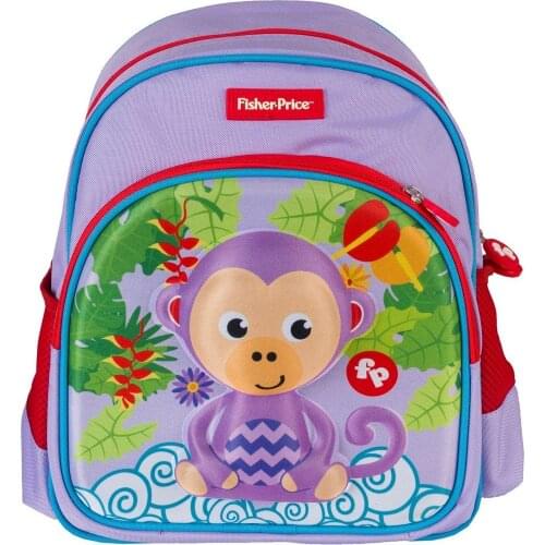 Fisher-Prıce 3D Monkey Kindergarten Bag animal kids backpacks brand design girls boys backpack Toddler kids neoprene school bags
