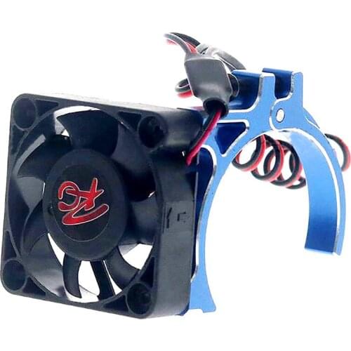 For TRX-4 SCX10 E-REVO UDR RC Car Motor Temperature Control Cooling Fan Replacement Motor Heatsink Professional 42MM