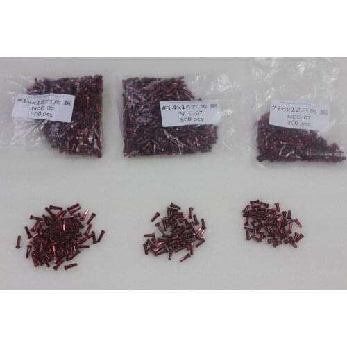 72pcs SPEEDSAFE BN14H HEX MTB mountain bike red brass nipples gauge 14 14G 12mm 14mm 16mm hexagonal head road bicycle spoke part