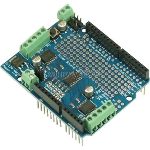 Standard IIC I2C TB6612 Mosfet Stepper Motor PCA9685 PWM Servo Driver Shield V2 For Arduino Robot PWM Uno Mega R3 Replace L293D