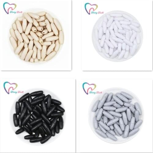 Teeny Teeth 50 PCS Monochrome Colors Breakaway Safety Clasp For Making Teething Necklaces & Bracelets Plastic Breakaway Clasps