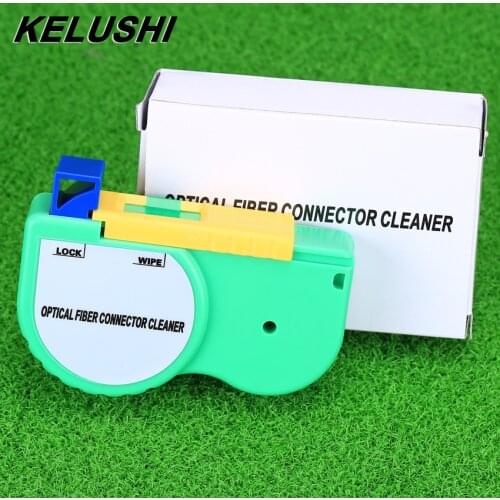 KELUSHI High Quality Optical Fiber Cleaning Tool Fiber Optic Connector Cleaner
