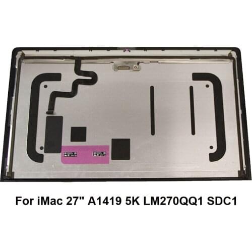 For iMac A1419 5K LM270QQ1 SDC1 EMC 3070 Retina 2017 LCD Screen with glass assembly B1 MK462 472 Late 2015 EMC 2834 661-03255