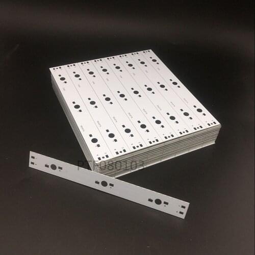10pcs 140mm x 16MM Aluminium PCB Circuit Board for 3 x 1w,3w,5w LED in Series