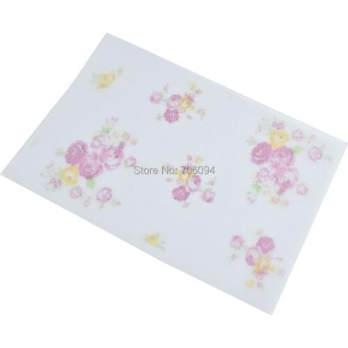 15x21cm & 21x29cm Printed Wax Wrapping Paper Handmade Soap Wrapping Paper custom Gift Paper 200pcs