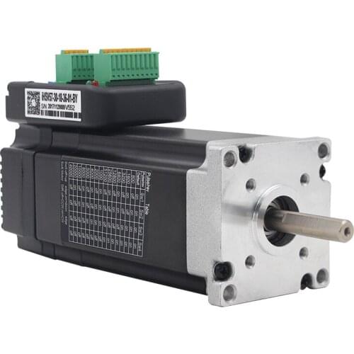 3000rpm 180w Integrated Servo Motor With Driver 0.60Nm 6.0A Nema 23 iHSV57-30-18-36-01-BY