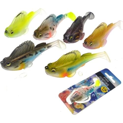 7g/14.5g/20g Dark Sleeper Swimbait Mustad Fish Hook Rigged Soft Plastic Pesca Fishing Lure Peche