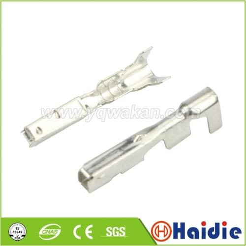 Free shipping 50pcs auto terminal for elecetric connector, crimp pins electric loose terminals DJ624A-1x0.6A