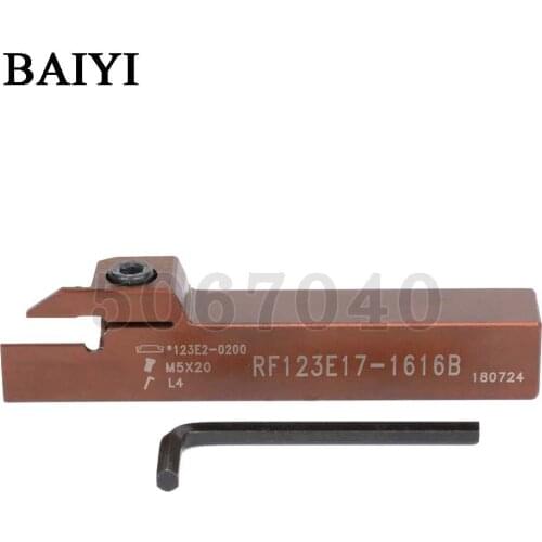 RF123E17-1616B Slotted Cutting Tool grooving Holder CNC Lathe Tool Holder for N123E2-0200-0002-TF 4225/1125 2mm carbide blade
