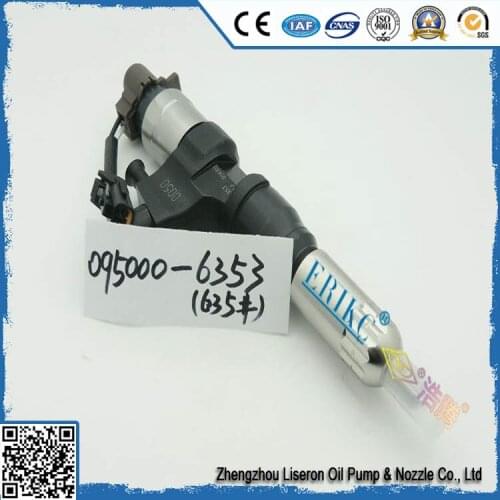 ERIKC 6350 common rail diesel injector 095000-6350 (23670-E0050) and auto engine diesel injection assembly 0950006350