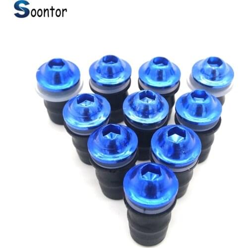 5mm motorcycle Windshield Windscreen Fastener Spike Bolts kit Screw Nuts for BMW F800GT F800R F800S F800ST HP2 EnduRo