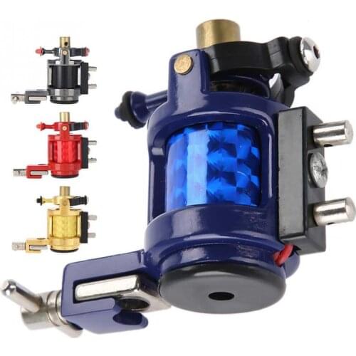 Alloy Rotary Tattoo Machine Strong Motor Gun Liner Shader Fast Coloring Microblading Permanent Makeup Tool Motor Tattoo Gun Kits