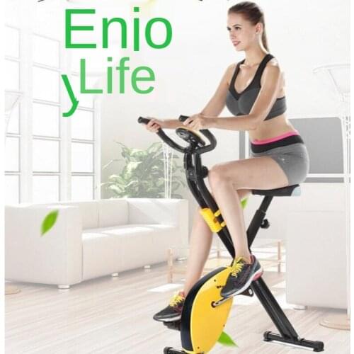 Multi-functional LED display pedal bicycle household folding indoor fitness equipment efficient fat burning weight loss bike