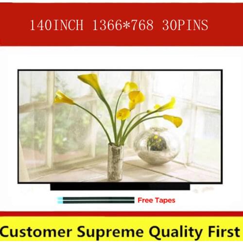 N140BGA-EA4 N140BGA-EB4 fit N140BGA-EA4 B140XTN07.2 NT140WHM-N34 B140XTN07.1NT140WHM-N31 1366X768 EDP 30 pin LCD SCREEN PANEL