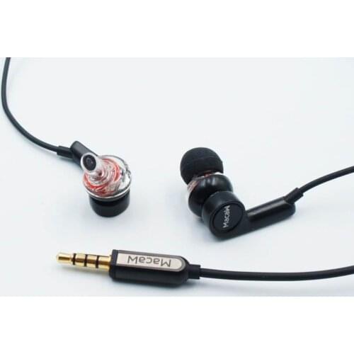 Macaw RT20 Dynamic Driver Heavy Bass HiFi In-ear Earphone with Mic & Remote Control