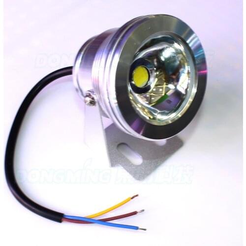 New style 12v red green blue flat lens led pool lights underwater 10w waterproof IP68 pool lights float 620-630LM