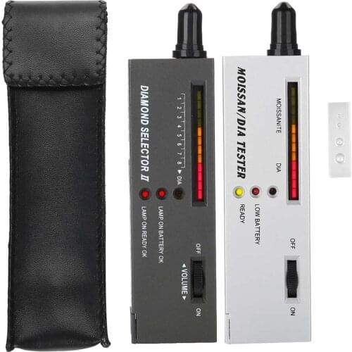 Pro Practical Jewelry Diamond Selector Tool II Moissanite Tester Portable Accurate Reliable Jewelry Testing Tool Set for Jeweler