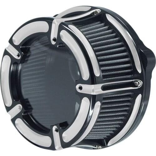 Clear Air Cleaner Filter Kit Contrast for Harley XL Sportster 883 1200 Softail Dyna Touring Big-Twin Twin Cam FLT FLST FXDLS M8