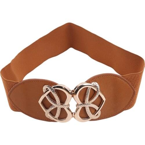 Belt Fashion Wild Trend Ladies Girdle Large Rhinestones Pierced Engraved Double Love Belt Buckle Dress Down Jacket Womens Belt