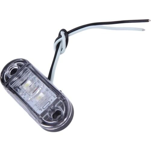 LED Light LED Side Marker External Lights DC 12V 24V Auto Bus Truck Lorry Led Indicator Trailer Light Rear Side Lamp