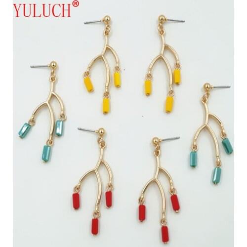 Japan and South Korea hand-made popular fresh candy color novel beauty girl temperament personality woman jewelry gift