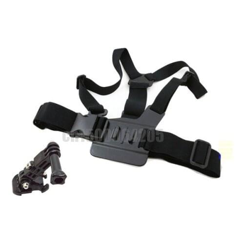2 in 1 Gopro chest strap A breast strap+3 way mount stand With screw for gopro hero3/2/1/4/3