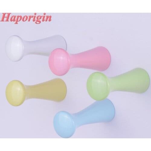 5xWooden Kitchen Cabinet Drawer Knobs Cupboard Handles Kids Closet Cabinet Knob Children Furniture Pulls As for Clothes Hooks