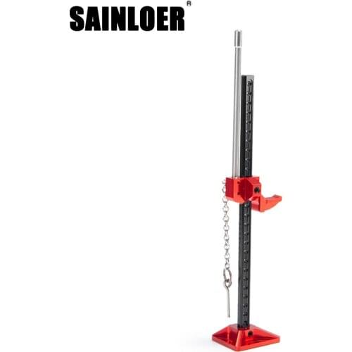 SAINLOER 1/10 Scale Accessories Metal Mini Lifting Jack for RC Crawler Car Axial SCX10 Traxxas TRX4 Tamiya CC01 RC4WD D90 D110