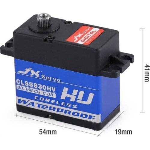 CLS5830HV 30KG Large Torque Waterproof Metal Gear Digital Coreless Servo for RC Car Crawler TRX4 SCX10 RC Boat RC Model