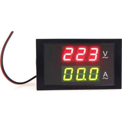 Dual Display DL85-2042 100A Voltmeter Ammeter Digital Display Digital Voltmeter Digital Display AC Ammeter