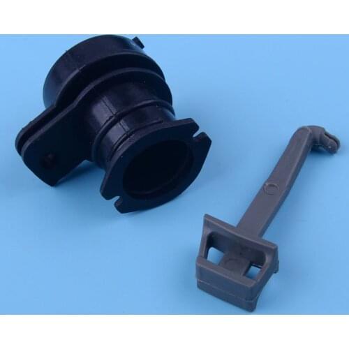 LEATOSK Intake Manifold & Choke Rod Fit for Husqvarna 365 362 371 372 372XP Chainsaw 503 62 77-01 503 74 39-01