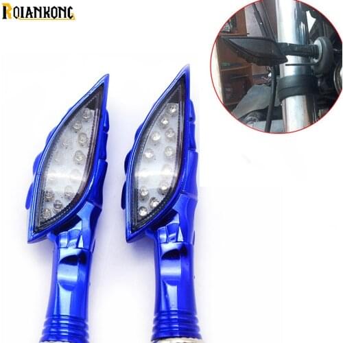 Motorcycle LED Flashing Turn Signal Light 12 Led Indicator Light FOR Honda MSX125 CB500 CB600 CB750 CB900 CB1000 CB1300