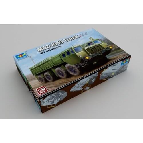 Trumpeter 01050 1/35 MAZ-7313 Truck - Scale Model Kit
