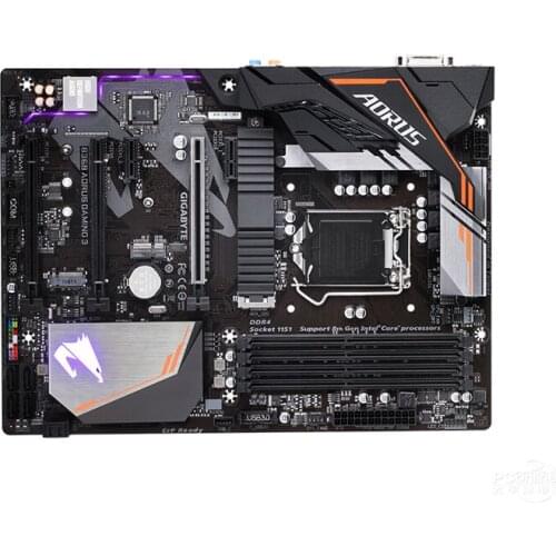 Desktop original motherboard for Gigabyte B360 AORUS GAMING 3 LGA 1151 DDR4 64GB USB2.0 USB3.1 used computer motherboards