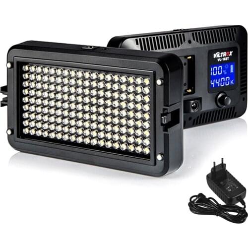 Viltrox VL-162T 3300-5600K LED Video Light Panel CR95+ Bi-color Dimmable Photo Studio Fill Lighting for Canon Nikon Sony DSLR DV