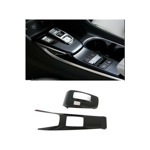 LHD Interior Gear Shift Box Panel Cover Trim 2pcs For Hyundai Sonata DN8 2020