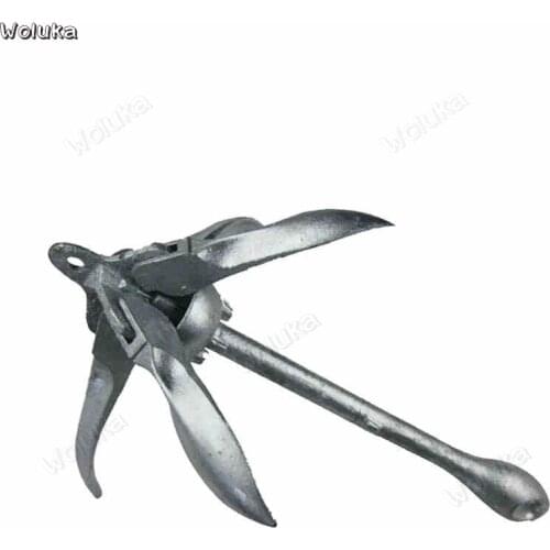 Anchor for inflatable boat kayak rubber boat boat fishing boat assault fold not rusty foldable CD50 Q02