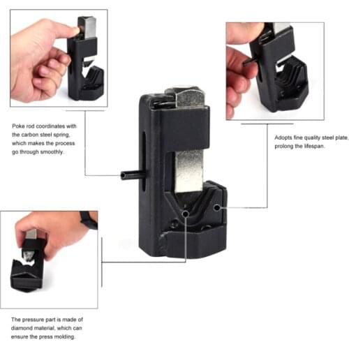 1PC Battery Wire Hammer Crimping Tool Durable Hammer Crimping Plier Accessories Universal Cable Terminal Welding Lugs Hand Tool