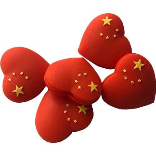 50pcs Chinese Flag tennis vibration dampeners/tennis racquet/tennis racket dampeners