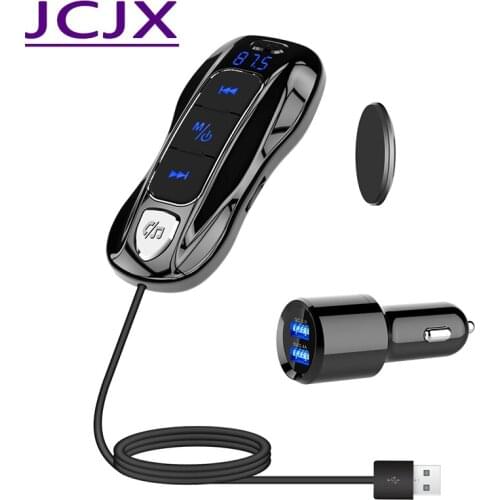 BC56 Bluetooth FM Transmitter Car Wireless Hands-Free Call Receiver MP3 Music Player Easily Installation Personal Car Element