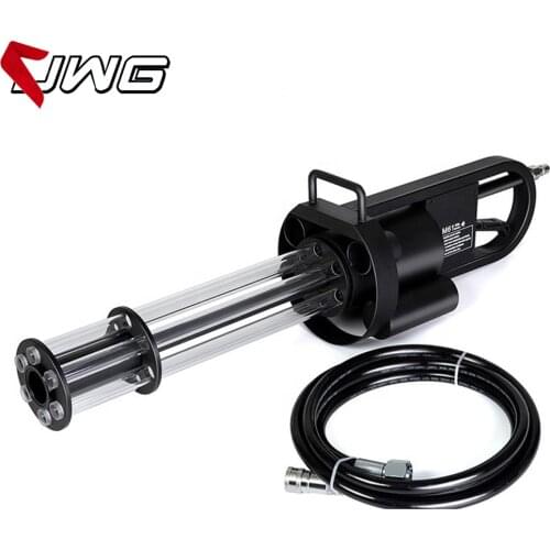 Free Shipping Colorful CO2 Gun Jet Machine Handheld LED Smoke Effector